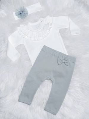 Tosia Bambarillo Spodnie niemowlęce szary