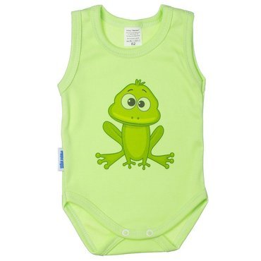 Żaba Martex body niemowlęce ramiączkach zielony 