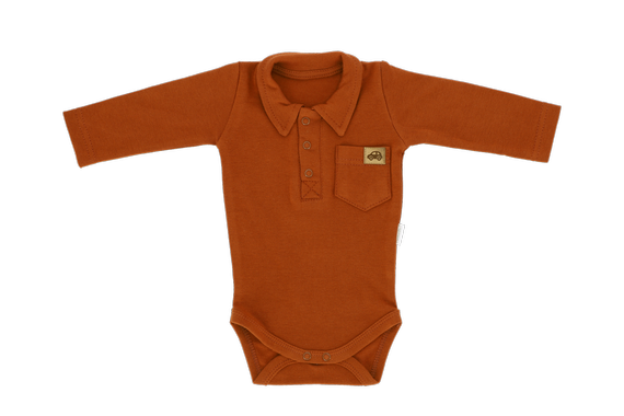 BP10597 Teddy Mamatti Body polo z długim rękawem