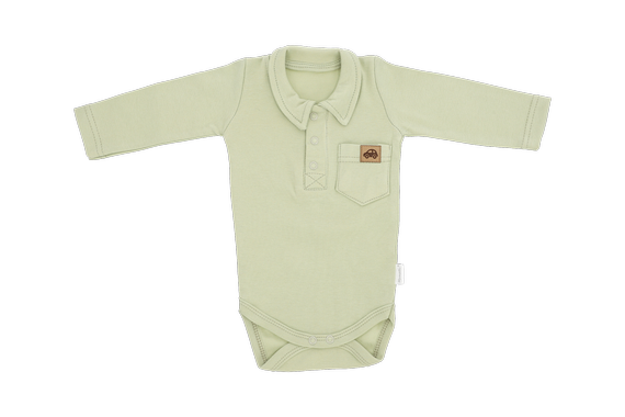 BP10998 Dino Mamatti Body polo z długim rękawem