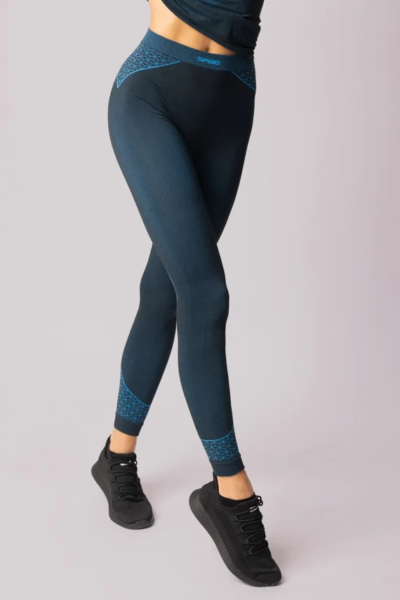 Breeze legginsy damskie Spaio black/blue 