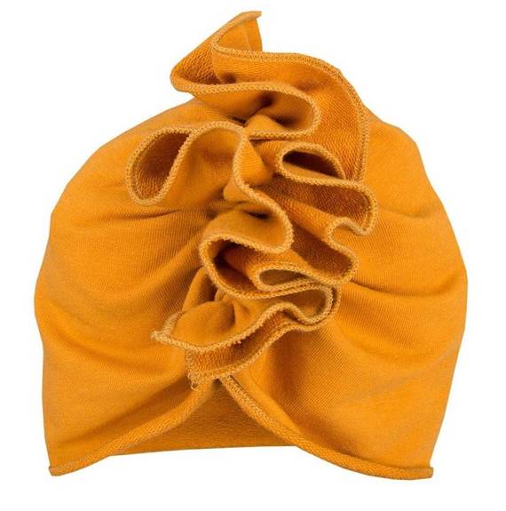 Czapka Turban dla dziewczynki "Simply Comfy" Ewa Klucze miodowy 