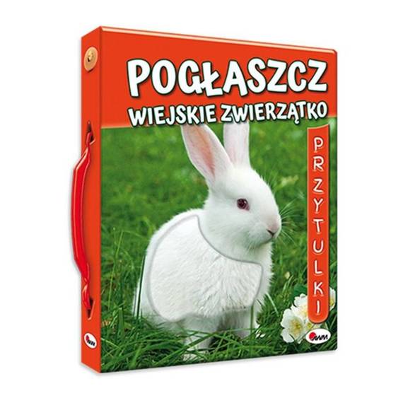 MO180-4 "Pogłaszcz wiejskie zwierzątko" Książka sensoryczna Awm Wydawnictwo 