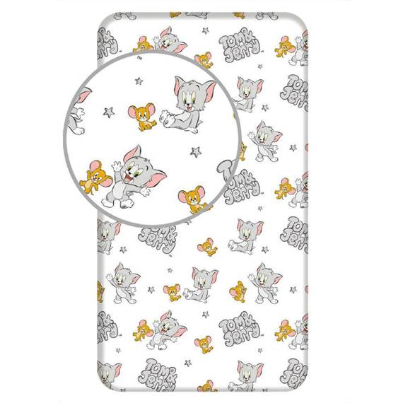 Tom & Jerry Jerry Fabrics Prześcieradło dziecięce 